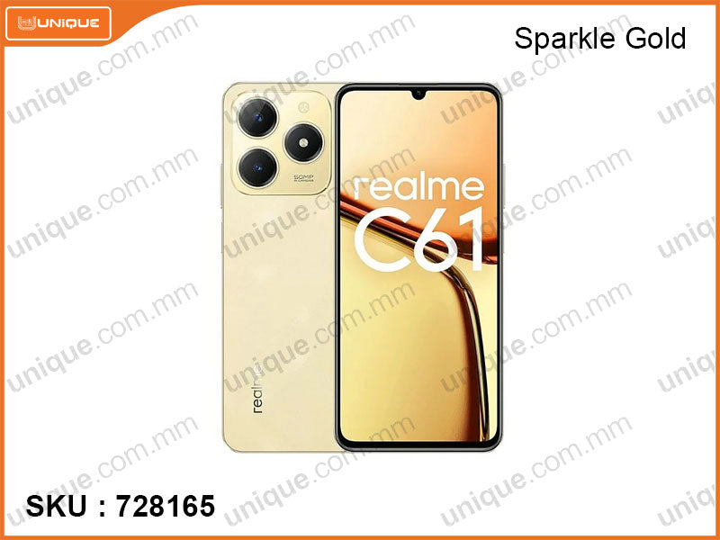 realme C61 6GB, 256GB