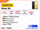 realme Note 80 4GB, 64GB