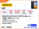 realme 14T 5G 8GB, 256GB