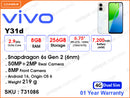 ViVO Y31d 8GB, 256GB
