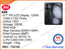 itel A80 A671LC 4GB, 128GB