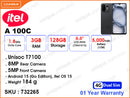itel A100C A6611L 3GB, 128GB