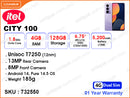 itel CITY 100 C671L 4GB, 128GB