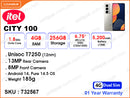 itel CITY 100 C671L 4GB, 256GB