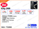 itel CITY 200 C681L 4GB, 128GB