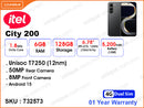 itel CITY 200 C681L 6GB, 128GB