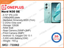 OnePlus Nord N30SE 5G 4GB , 128GB