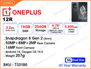 OnePlus 12R 5G 16GB, 256GB