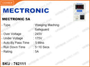 MECTRONIC 5A Digital Washing Machine Safeguard