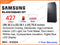 SAMSUNG Refrigerator RL4003SBAB1/ST 2Door, Digital Inverter, 427L