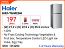 Haier Refrigerator HRF-THM20N