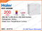 Haier HCF-200HMG 3', 200L Chest Freezer