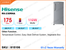 Hisense Refrigerator RS-23DRHA