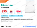 Hisense Chest Freezer FC-38DD4SA
