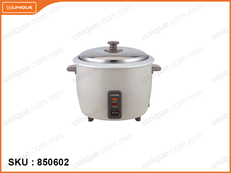 ALPHA Simple Rice Cooker, ALRC-312, 1.2L