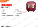 HITACHI Digital Double 5 Layer Rice Cooker, RZ-D18WFY 1.8L