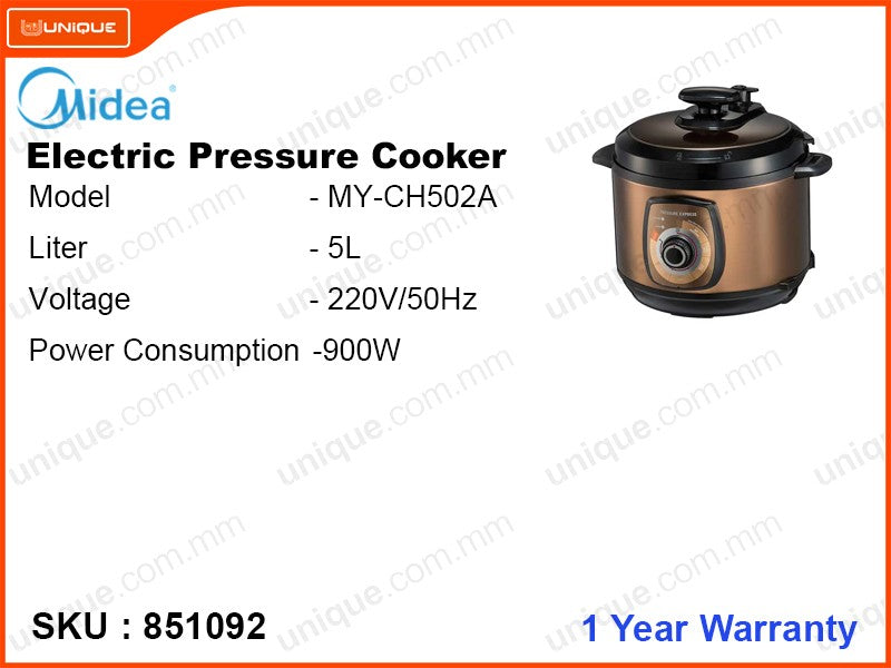 Midea MY-CH502A 5L Electric Pressure Cooker