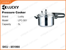 LUCKY Pressure Cooker, (LPC-501) 5L