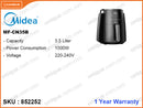 Midea MF-CN35B 3.5L, 1500W Digital Air Fryer