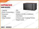 HITACHI HMR-M2002 20L, 700W Microwave Oven