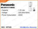 Panasonic MX-EP3171WSG 1.0L, 450W 2 in 1 Blender