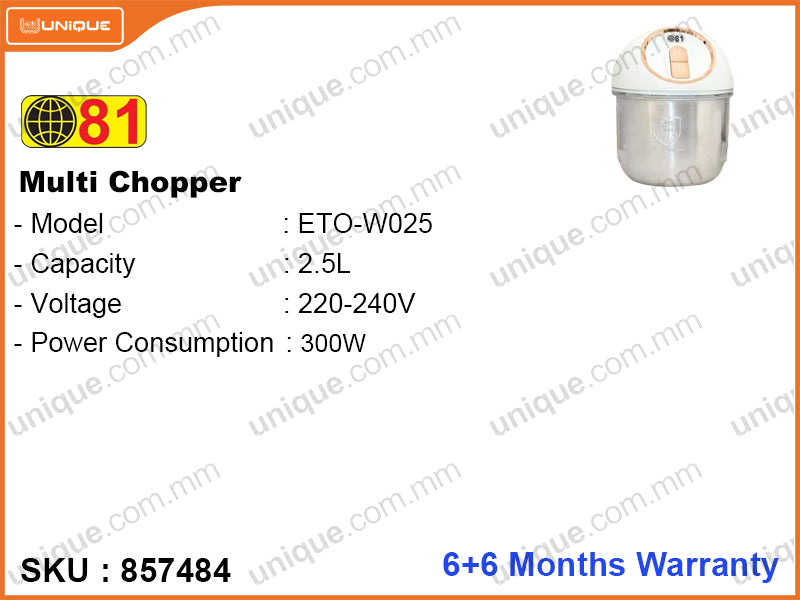 81 ETO-W025 300W Multi Chopper