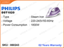 PHILIPS DST1020 Steam Iron
