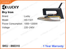LUCKY HD-1321 Dry Iron