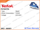 Tefal FV1941TO 1430W Easy Steam Iron
