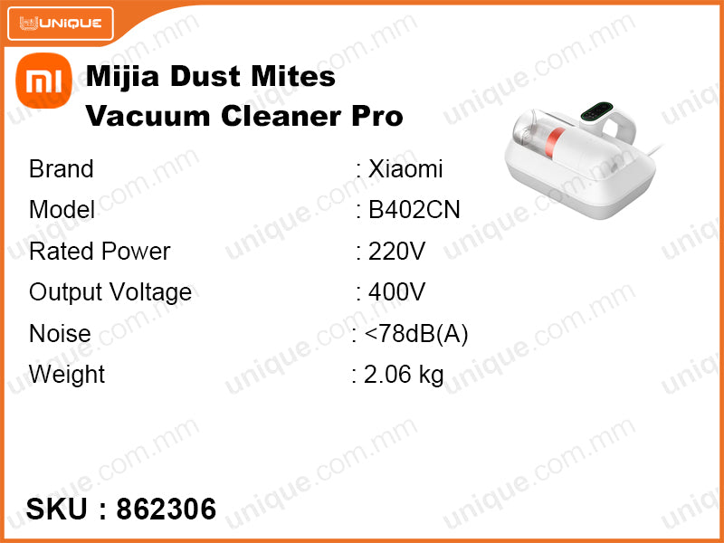 Xiaomi Mijia B402CN White Dust Mites Vacuum Cleaner Pro