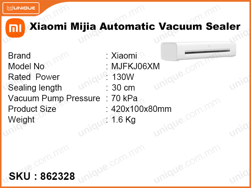 Xiaomi Mijia MJFKJ06XM 130W Automatic Vacuum Sealer