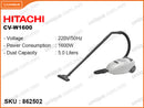 HITACHI CV-W1600 1600W, Vacuum Cleaner