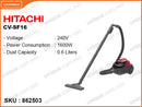 HITACHI CV-SF16 1600W Vacuum Cleaner