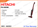 HITACHI PV-X85M 500mL, 120W 2 in 1 Cordless Stick Vacuum Cleaner