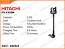 HITACHI PV-X100N 0.4L, 350W 2 in 1 Cordless Stick Vacuum Cleaner