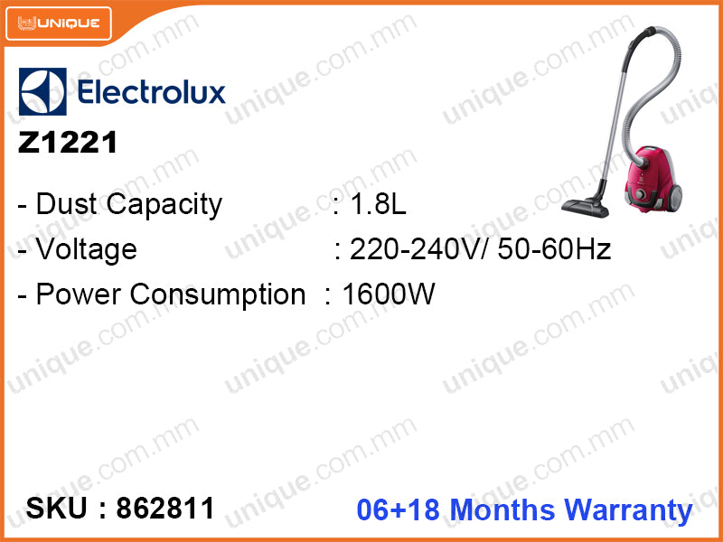 Electrolux Z1221 1600W Vacuum Cleaner