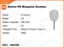 Solove P8 Mosquito Swatter Gray