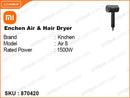 Enchen Air 8 Gray Hair Dryer