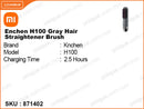 Enchen H100 Gray Hair Straightener Brush