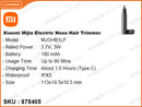 Xiaomi Mijia MJGHB1LF Electric Nose Hair Trimmer Black