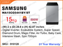 SAMSUNG WA15CG5441BYST Fully Auto,15kg Washing Machine