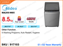 Midea MA200-W85 Fully Auto, 8.5kg Washing MAchine