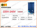 81 Clothes Dryer ETO-812UV, 1000W
