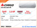 CHIGO CS-35A-1B181N Split, 1.5HP, Non Inverter Air Conditioner