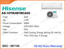 Hisense AS-10TR4RYRCA00 Split, 1HP, Inverter Air Conditioner