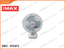 iMAX iM-12B 12", 24W AC/DC Rechargeable Table Fan (Battery Without Warranty)