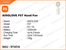 AISOLOVE F07 Hand Fan