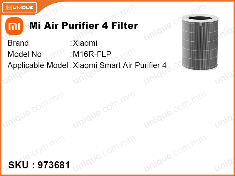 Mijia M16R-FLP Air Purifier 4 Filter Green