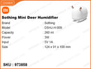 SOTHING DSHJ-H-009 White Mini Deer Humidifier & Lamp