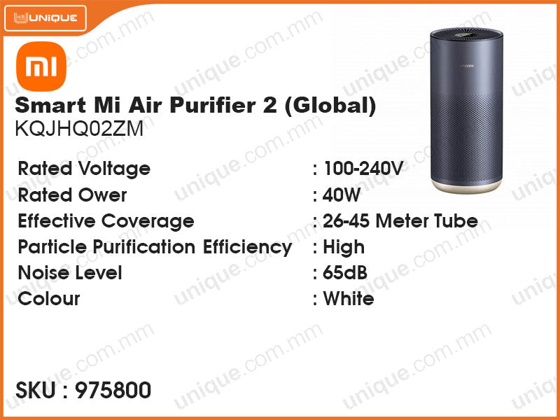 Smart Mi KQJHQ02ZM Air Purifier 2 (Global) Graphic Blue